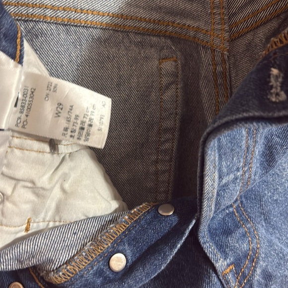 Levi’s 501 Button Fly Cutoffs - Picture 6 of 6